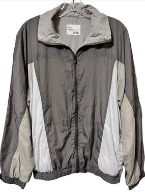 EPTM Jacket Size Large Mens Windbreaker Color Panel